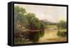 The Golden Vale-John Clayton Adams-Framed Stretched Canvas