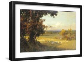 The Golden Valley-Sir Alfred East-Framed Giclee Print