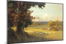 The Golden Valley-Sir Alfred East-Mounted Giclee Print