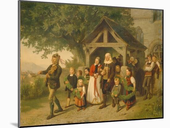 The Golden Wedding, 1857-Salentin-Mounted Giclee Print