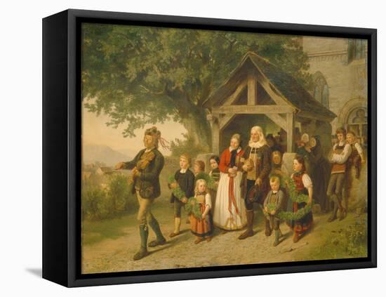 The Golden Wedding, 1857-Salentin-Framed Stretched Canvas