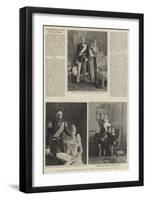 The Golden Wedding of their Majesties King Christian IX and Queen Louise of Denmark-null-Framed Giclee Print