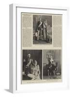 The Golden Wedding of their Majesties King Christian IX and Queen Louise of Denmark-null-Framed Giclee Print