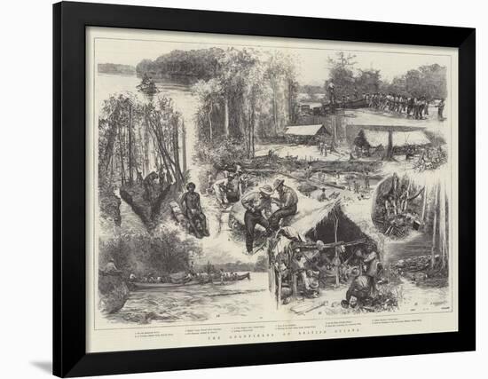 The Goldfields of British Guiana-null-Framed Giclee Print