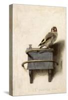 The Goldfinch, 1654-Carel Fabritius-Stretched Canvas