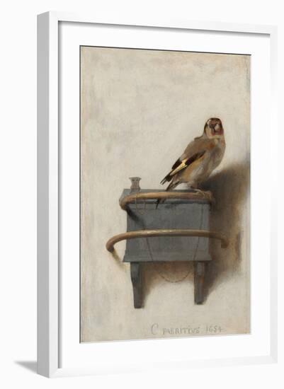 The Goldfinch, 1654-Carel Fabritius-Framed Giclee Print