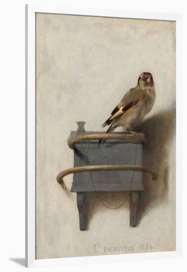 The Goldfinch, 1654-Carel Fabritius-Framed Giclee Print