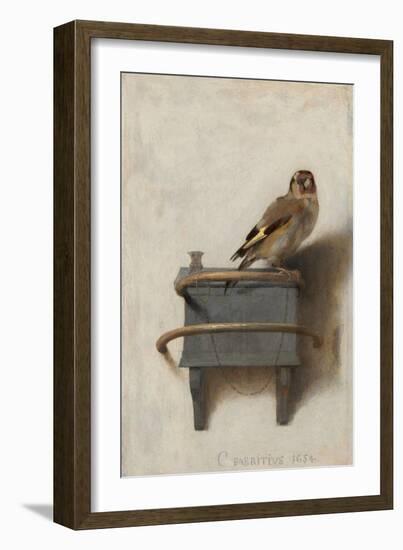 The Goldfinch, 1654-Carel Fabritius-Framed Giclee Print