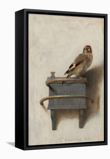 The Goldfinch, 1654-Carel Fabritius-Framed Stretched Canvas