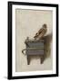 The Goldfinch, 1654-Carel Fabritius-Framed Premium Giclee Print