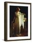 The Goldfish, 1911-Charles Courtney Curran-Framed Premium Giclee Print