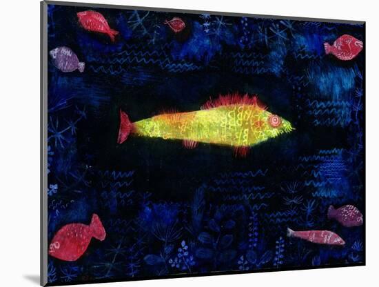 The Goldfish, 1925-Paul Klee-Mounted Giclee Print