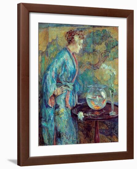 The Goldfish Bowl-Robert Payton Reid-Framed Art Print