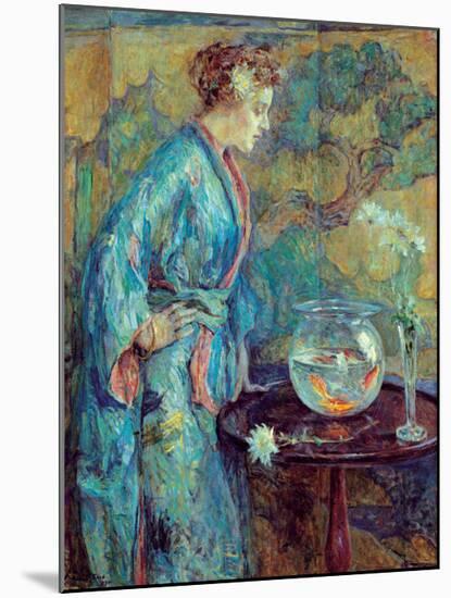 The Goldfish Bowl-Robert Payton Reid-Mounted Art Print