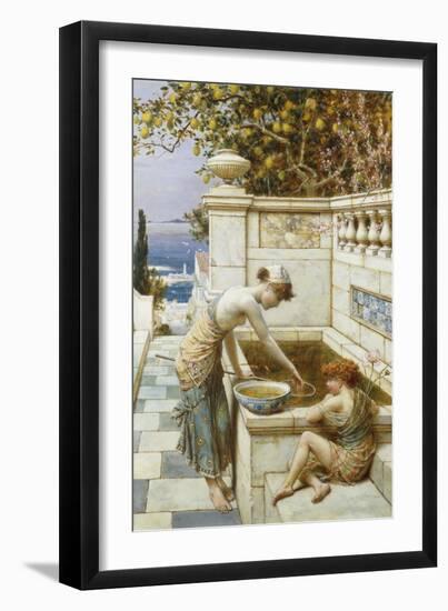 The Goldfish Pond-William Stephen Coleman-Framed Giclee Print