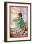 The Goldfish-Jessie Willcox-Smith-Framed Art Print