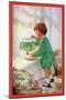 The Goldfish-Jessie Willcox-Smith-Mounted Art Print