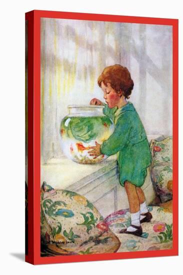 The Goldfish-Jessie Willcox-Smith-Stretched Canvas