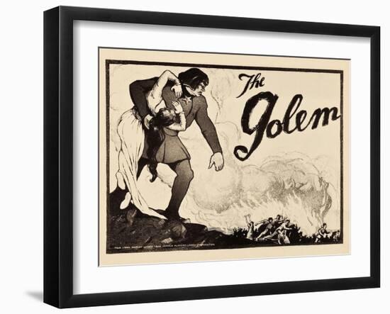 The Golem, 1920 (Der Golem, Wie Er in Die Welt Kam)-null-Framed Giclee Print