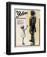 The Golem, (aka Der Golem, Wie Er In Die Welt Kam), 1920-null-Framed Art Print