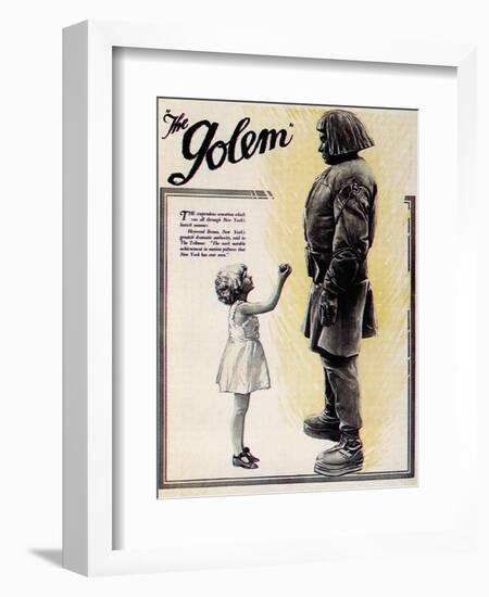 The Golem, (aka Der Golem, Wie Er In Die Welt Kam), 1920-null-Framed Art Print