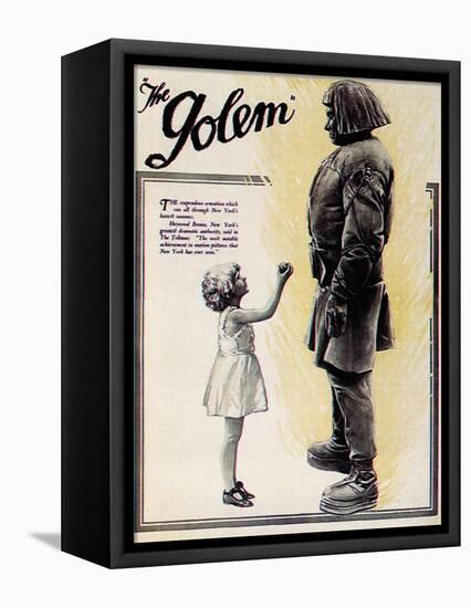 The Golem, (aka Der Golem, Wie Er In Die Welt Kam), 1920-null-Framed Stretched Canvas