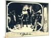 THE GOLEM (aka DER GOLEM, WIE ER IN DIE WELT KAM), center: Paul Wegener, 1920.-null-Mounted Art Print