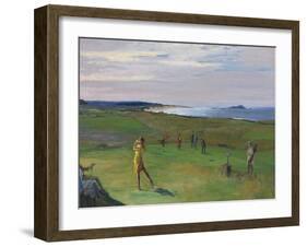 The Golf Course, North Berwick-John Lavery-Framed Giclee Print