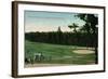 The Golf Links from Country Club, Augusta, Georgia, C1910-null-Framed Giclee Print