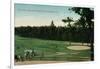 The Golf Links from Country Club, Augusta, Georgia, C1910-null-Framed Giclee Print