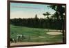 The Golf Links from Country Club, Augusta, Georgia, C1910-null-Framed Giclee Print
