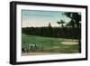 The Golf Links from Country Club, Augusta, Georgia, C1910-null-Framed Giclee Print