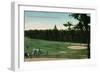 The Golf Links from Country Club, Augusta, Georgia, C1910-null-Framed Premium Giclee Print