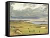 The Golf Links, North Berwick, 1919-Sir John Lavery-Framed Stretched Canvas