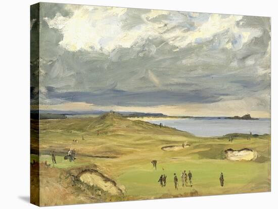 The Golf Links, North Berwick, 1919-Sir John Lavery-Stretched Canvas