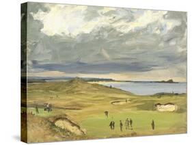 The Golf Links, North Berwick, 1919-Sir John Lavery-Stretched Canvas