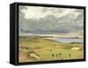 The Golf Links, North Berwick, 1919-Sir John Lavery-Framed Stretched Canvas
