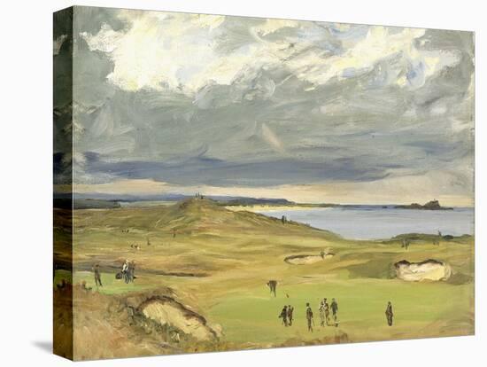 The Golf Links, North Berwick, 1919-Sir John Lavery-Stretched Canvas