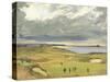 The Golf Links, North Berwick, 1919-Sir John Lavery-Stretched Canvas