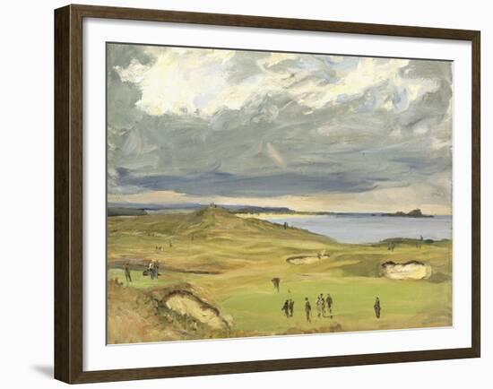 The Golf Links, North Berwick, 1919-Sir John Lavery-Framed Giclee Print