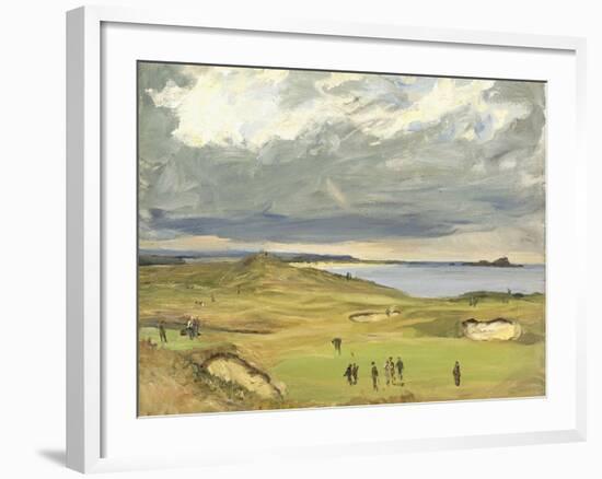 The Golf Links, North Berwick, 1919-Sir John Lavery-Framed Giclee Print