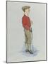 The Golfer-Simon Dyer-Mounted Premium Giclee Print