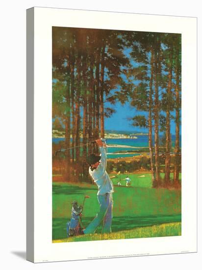 The Golfer-Unknown Vaughan-Stretched Canvas