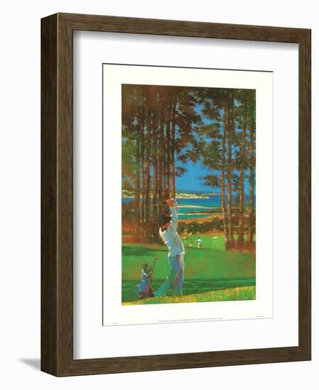 The Golfer-Unknown Vaughan-Framed Art Print