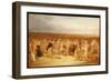 The Golfers: a Grand Match-Charles Lee-Framed Giclee Print