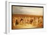 The Golfers: a Grand Match-Charles Lee-Framed Giclee Print