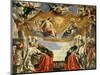 The Gonzaga Family in Adoration of the Holy Trinity-Peter Paul Rubens-Mounted Giclee Print