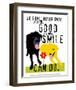 The Good a Simple Smile Can Do-Ginger Oliphant-Framed Art Print