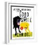 The Good a Simple Smile Can Do-Ginger Oliphant-Framed Art Print