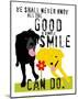 The Good a Simple Smile Can Do-Ginger Oliphant-Mounted Art Print
